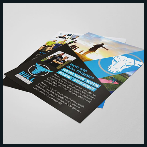 Leaflets and flyers printing service